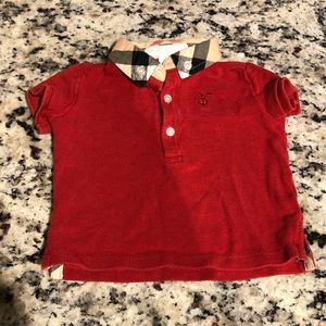 Burberry Children baby collared shirt